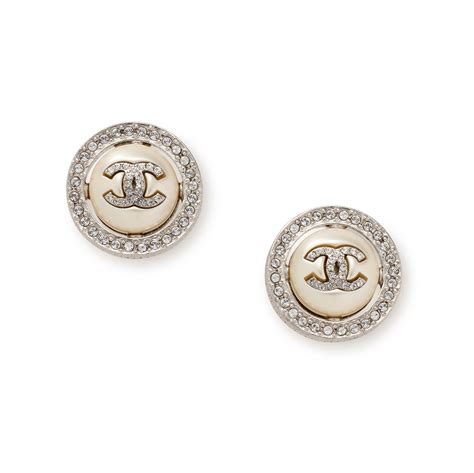 fake chanel pearl earrings|replica chanel earrings.